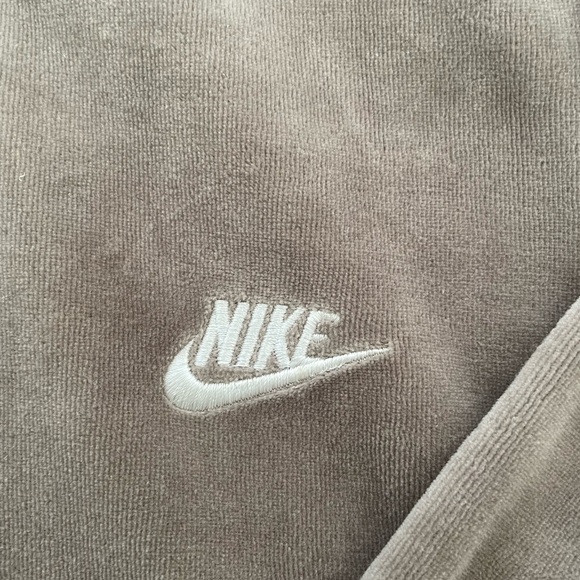 Y2K retro velvet nike hoodie zip up - Picture 2 of 6